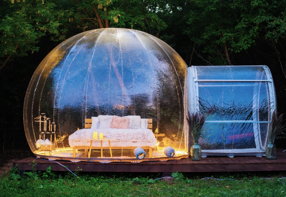 bubble tent pop up