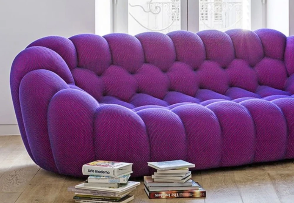 green bubble sofa